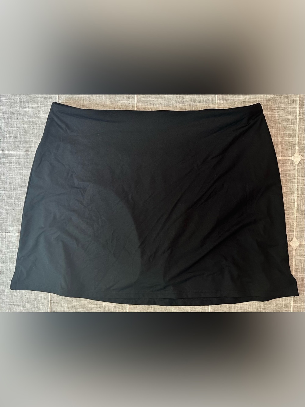 Athleta Ace Tennis Skort Black Size XL Athletic Golf Running Mini
